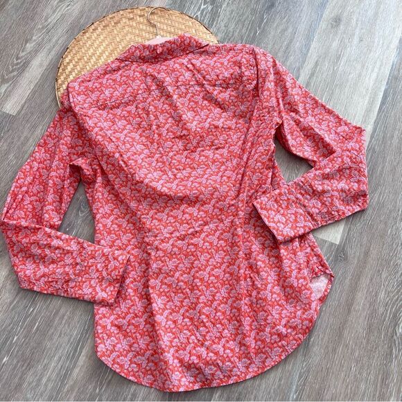 J. Crew Slim-fit shirt in Liberty® Toutouayette fabric Women’s Size‎ 2 - Picture 7 of 7